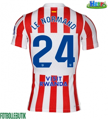 Atletico Madrid Robin Le Normand #24 Hemmatröja 2025-26 Kortärmad